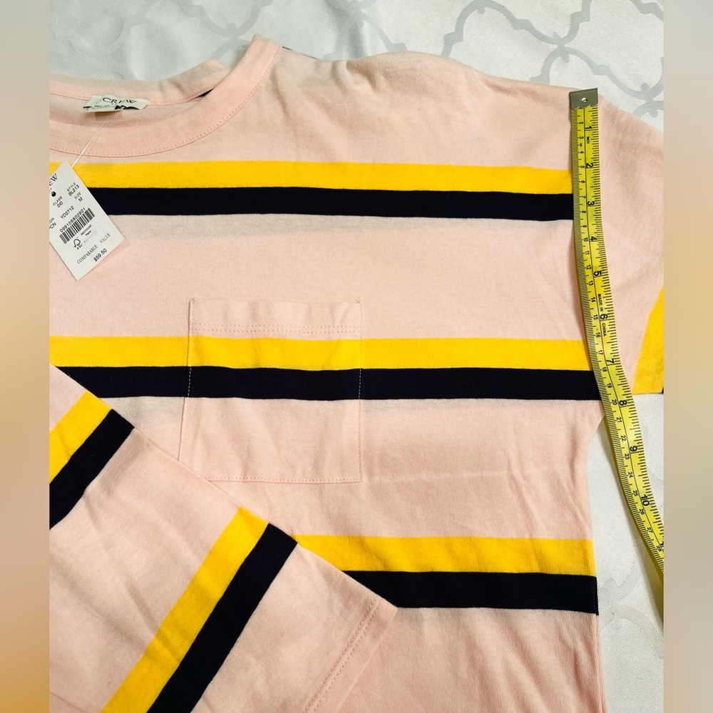 JCREW LONG SLEEVES TOP M NWT (shorts not included) - Picture 2 of 4